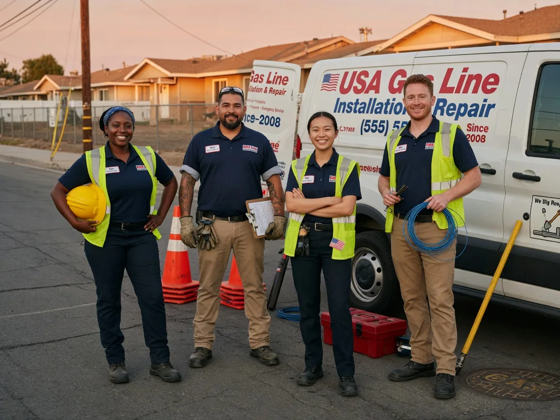 Gas Line Installation company in Bourg, LA